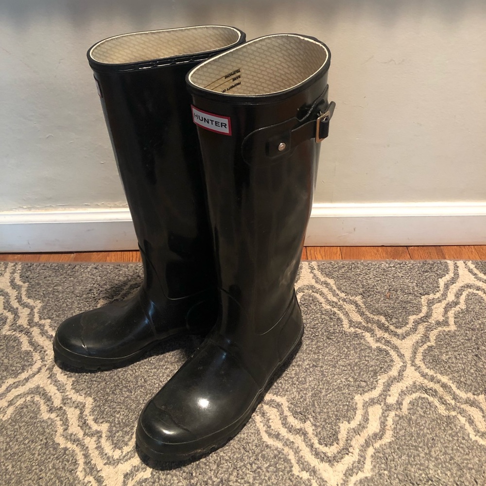 Hunter Original tall rain boots